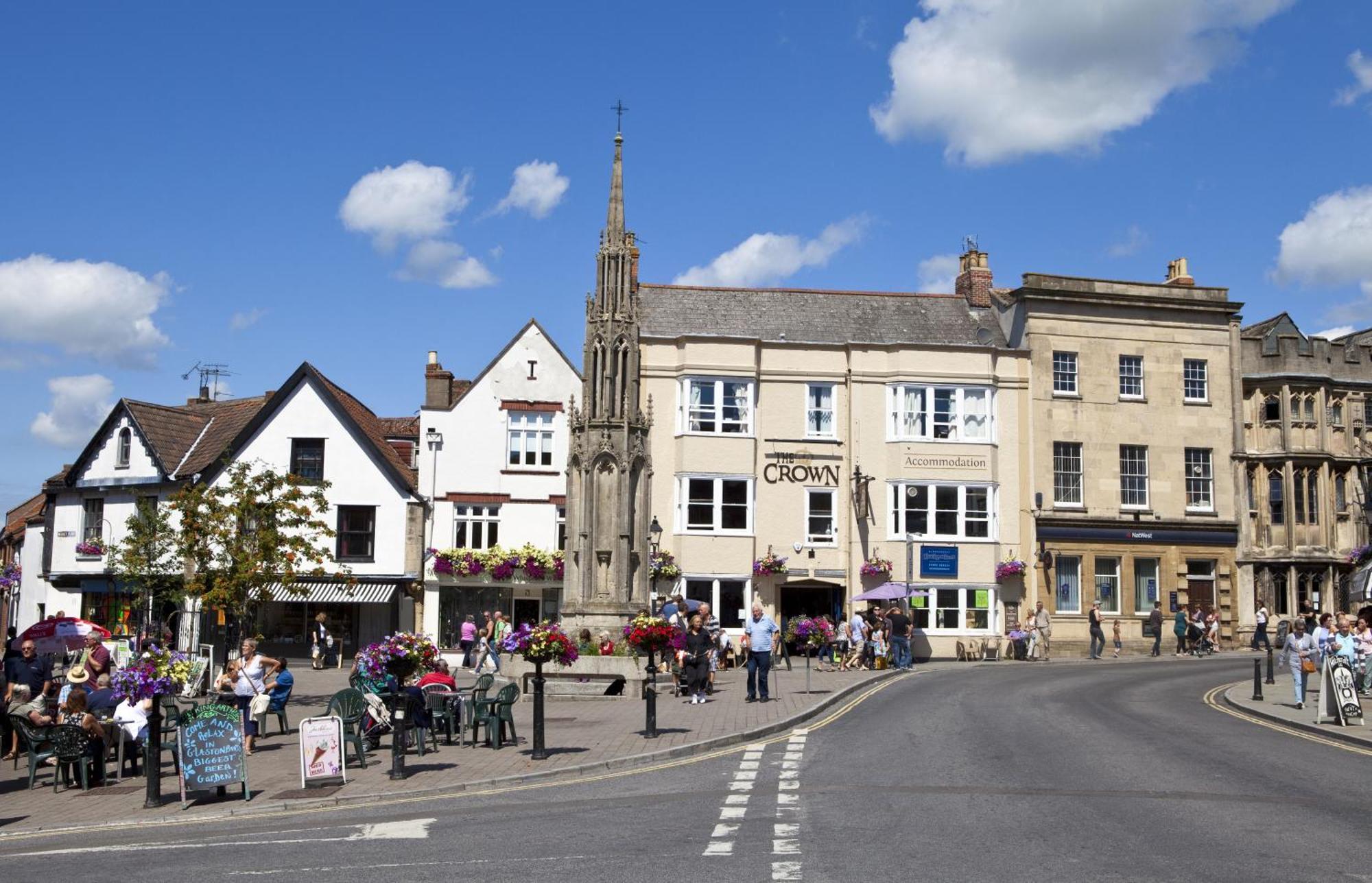 The Eaves, Glastonbury High Street 2 Bed 2 Bathroom Apartment Bagian luar foto